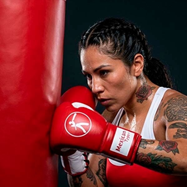 Guantes Entrenamiento Agujeta en Piel